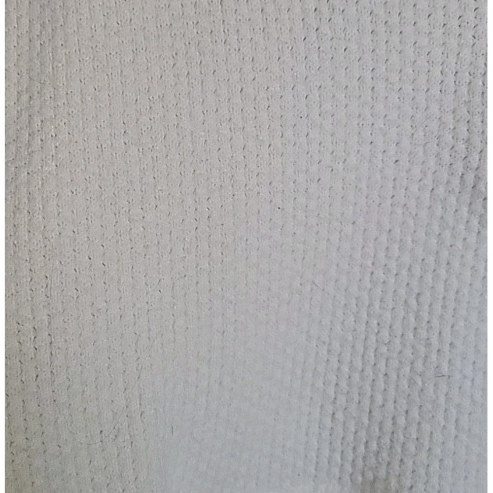 Urban Outfitters Out from Under Henley Crop Top Medium Cream Waffle Knit Casual - Picture 7 of 12